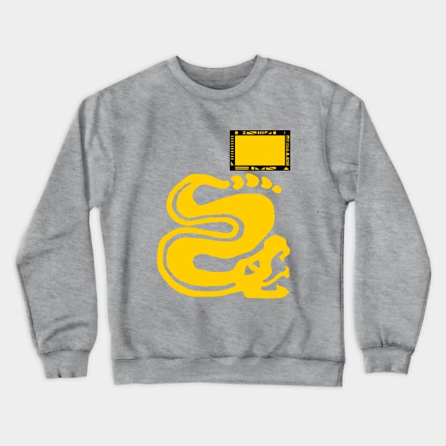 Silver Snakes Crewneck Sweatshirt by pherpher